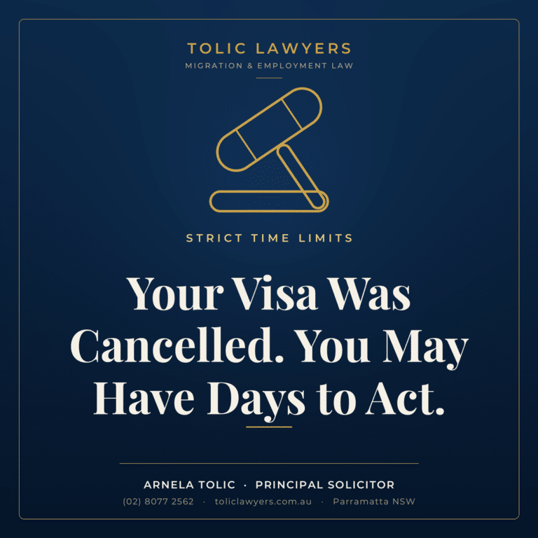 Visa Cancelled? You May Have Only Days to Appeal